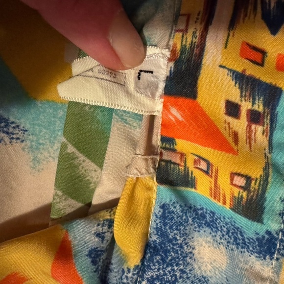 Shirt Off My Back Colorful Abstract Button-Up - Picture 5 of 8